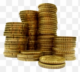 Money Pile Png Transparent - Stack Of Gold Coins