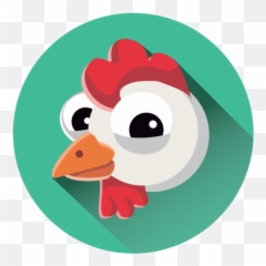 Hen Cartoon Circle Icon - Transparent Png U0026 Svg Vector File Graphic Design,Hen Png