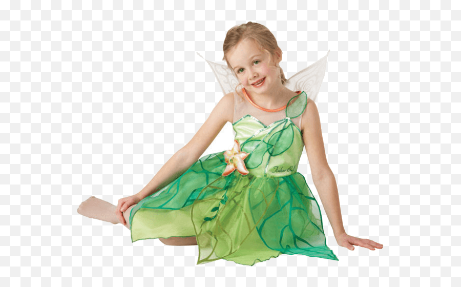 Child Tinkerbell Fairy Disney Costume - Girls Tinkerbell Costume Png,Tinkerbell Png