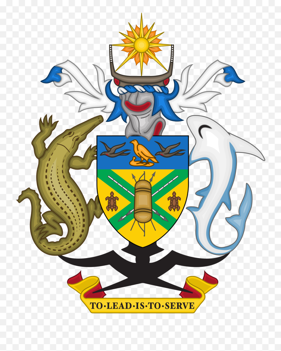 Coat Of Arms Solomon Islands - Wikipedia Solomon Islands Coat Of Arms Png,Island Transparent