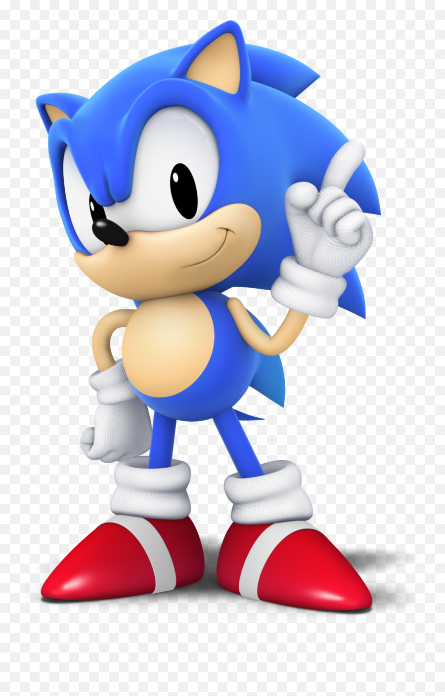 Sonic 3d Png Image - Classic Sonic Transparent,Sonic Transparent Background
