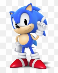 Sonic 3d Png Image - Classic Transparent