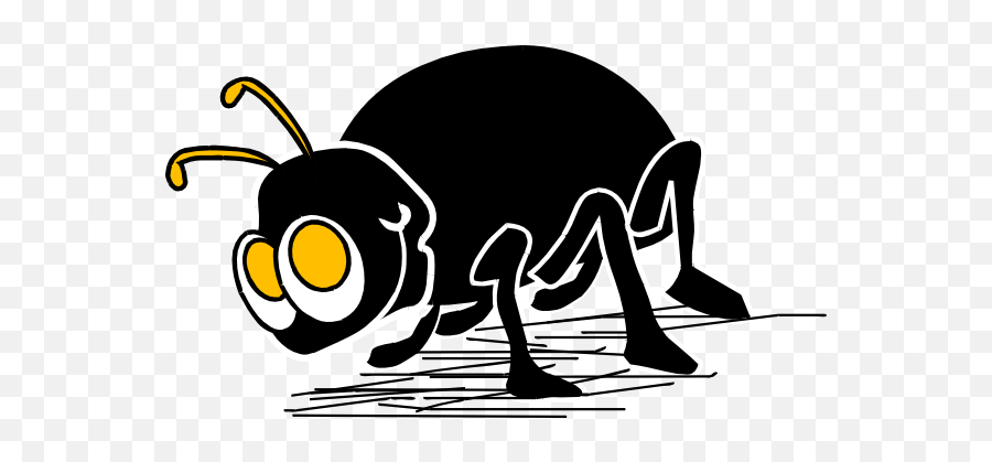 Cartoon Bug Insect Clip Art - Vector Clip Art Cartoon Bugs Png,Insect Png