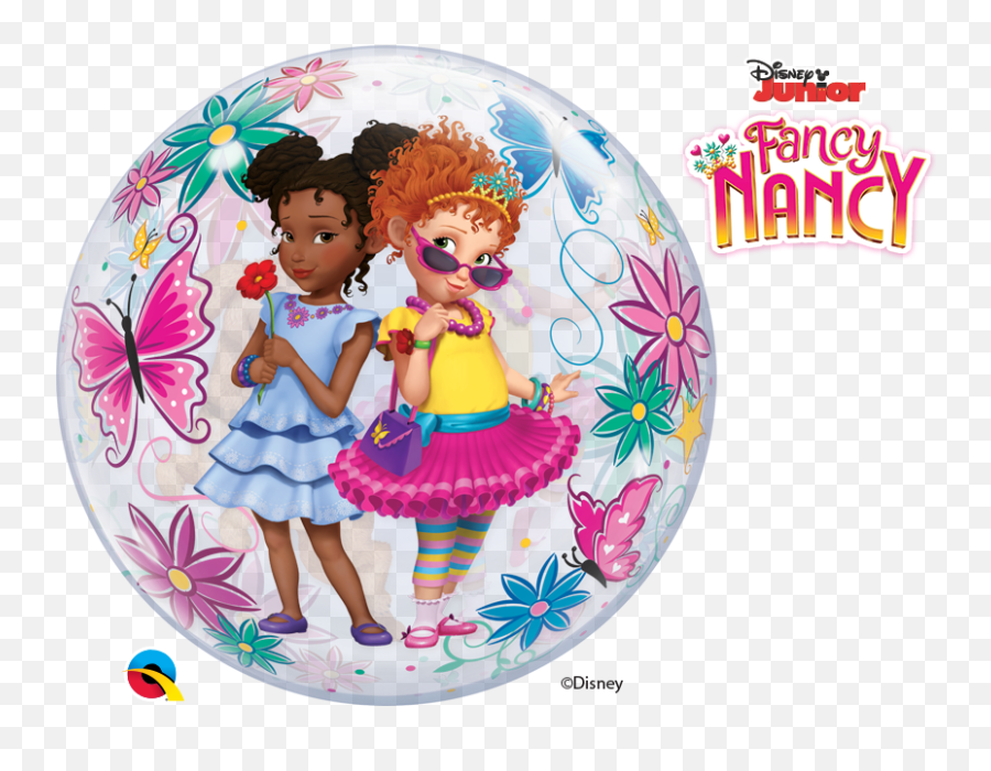 Balão Bubble Disney Fancy Nancy Clancy - Fancy Nancy Clancy Png,Fancy Nancy Png