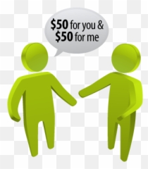 Clipart Png Transparent Background - Refer A Friend