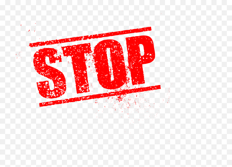 Stop Stamp Png Transparent Onlygfxcom - Calligraphy,Stop Png