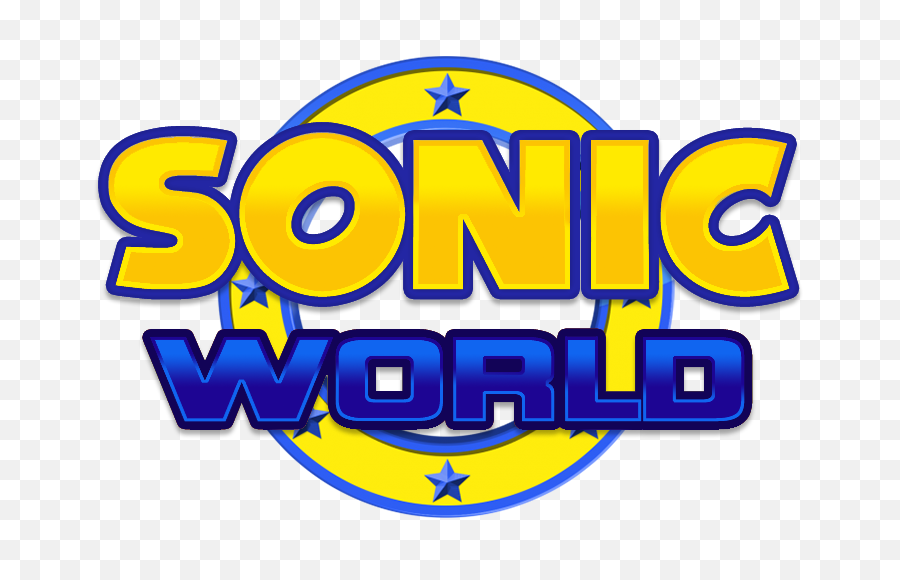 Fantastic 4 Logo - Sonic World Logo Hd Png Download Sonic World Fan Game,Sonic Logo Png