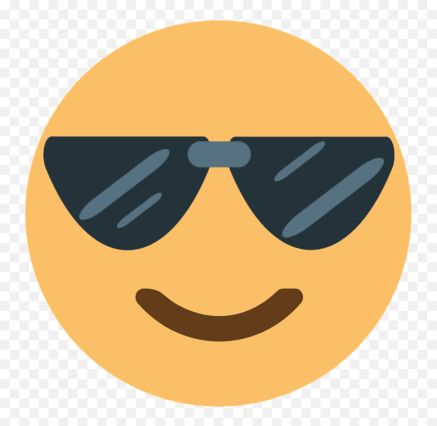 Smiling Face With Sunglasses Emoji - Ooy Baaz Aa Ja Png,Nerd Emoji Png