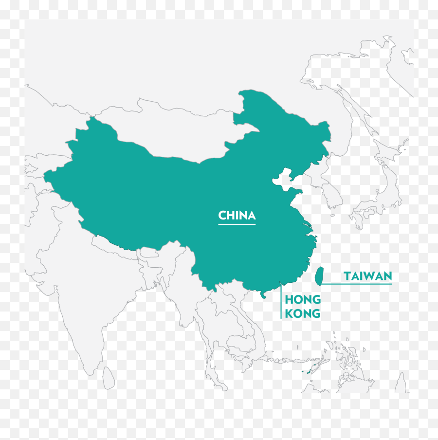 Study Abroad In China Hong Kong - Map Of China Hong Kong And Taiwan Png,Taiwan Png