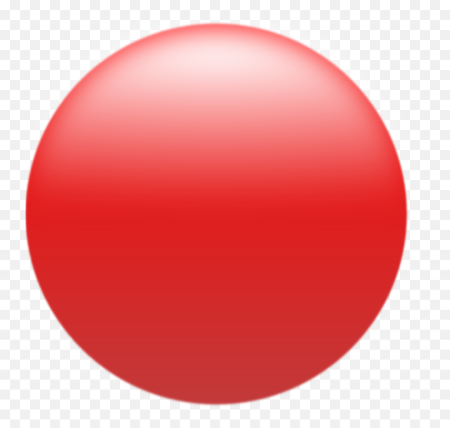 Download The Circle Is A Shape - Rubber Ball Red Round Png,Ball Transparent Background