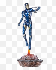 Pepper Potts In Rescue Suit Art Scale - Iron Studios Rescue Png,Pepper Potts Png