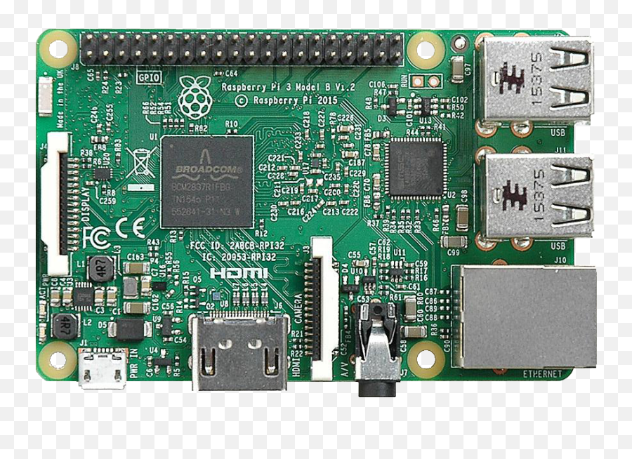 Raspberry Pi 3 Model B - Raspberry Pi 3 Power Button Png,Raspberry Pi Png