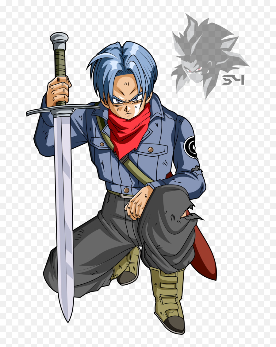 Future Trunks Dragon Ball Super By Mad - Dragon Ball Super Trunks Sword Png,Trunks Png