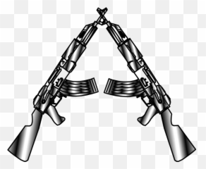 Weapon Firearm Ak - 47 Machine gun Clip art AK47 Cliparts Png