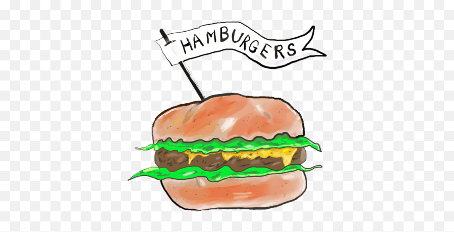 Download Hamburgers Clipart Hamburger Fry - Buffalo Burger Clip Art Png,Hamburgers Png