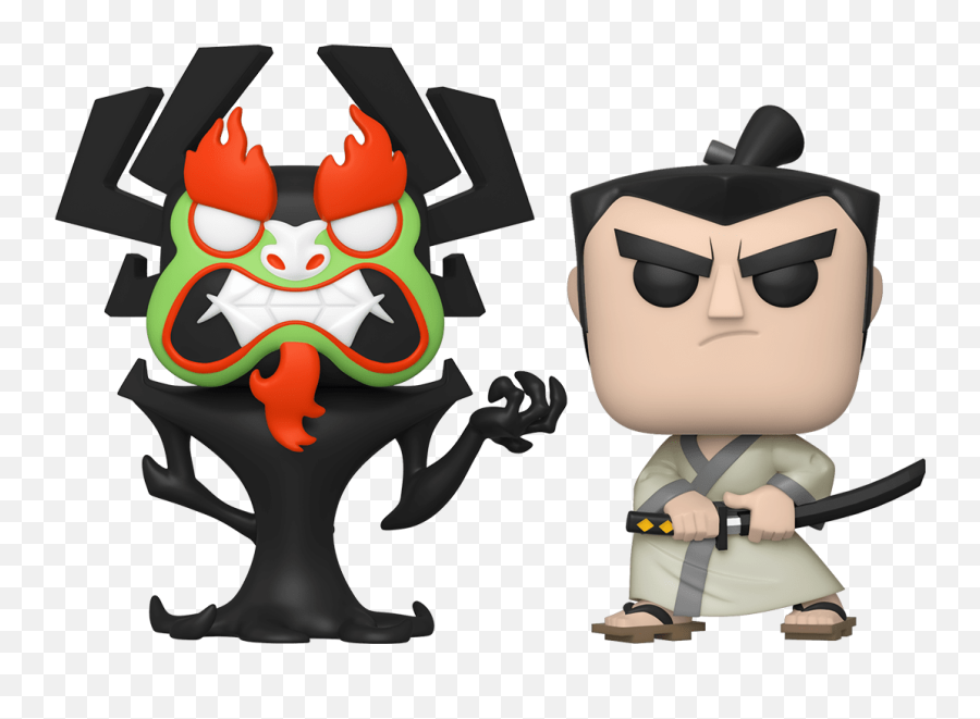 Samurai - Samurai Jack Jack And Aku Funko Pop Png,Samurai Jack Transparent