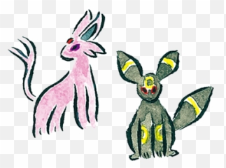 Espeon Umbreon Pokémon Shirts - Animal Figure png