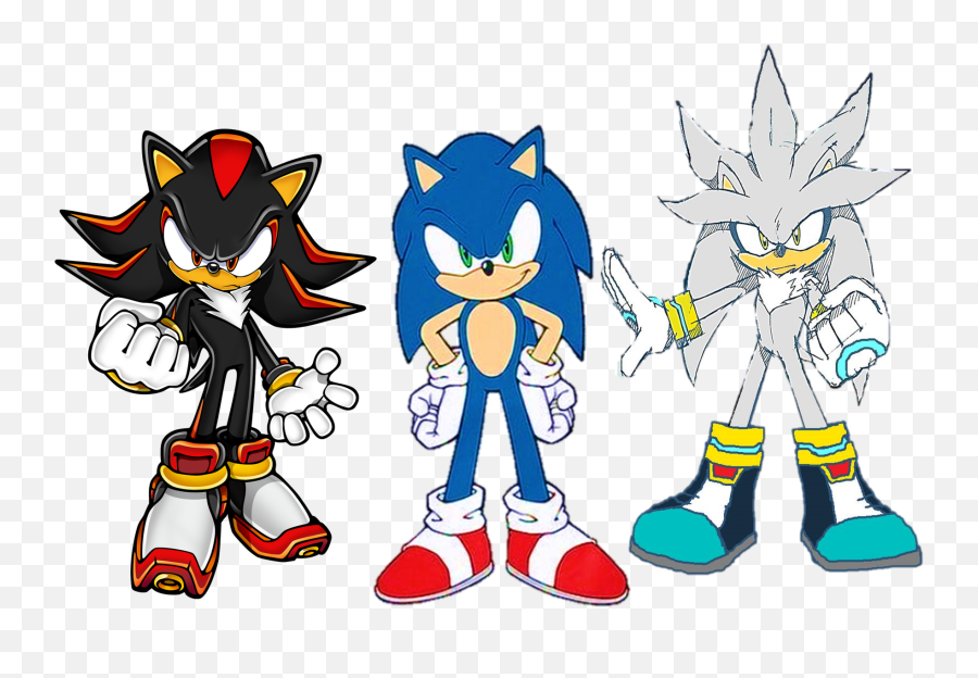 Three Hedgehogs - Modern Sonic The Hedgehog Png,Shadow The Hedgehog Transparent