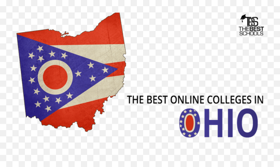 The Best Online Colleges In Ohio Thebestschools - Ohio Flag In Shape Of Ohio Png,Ohio Png