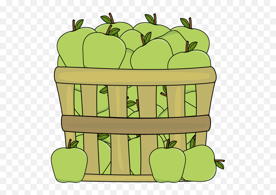 Download Basket Of Green Apples - Green Apples Clipart Png Green Apples Clip Art,Apple Clipart Transparent