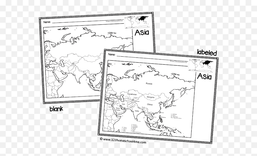 Free Printable Maps For Kids - Free Printable World Map Black And White Png,Blank World Map Png