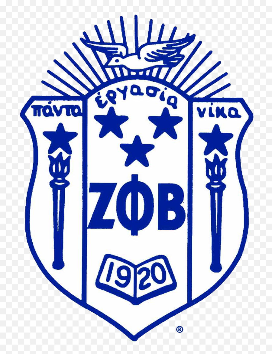 Fau - Sororities Zeta Phi Beta Sorority Crest Png,Omega Psi Phi Shield Png