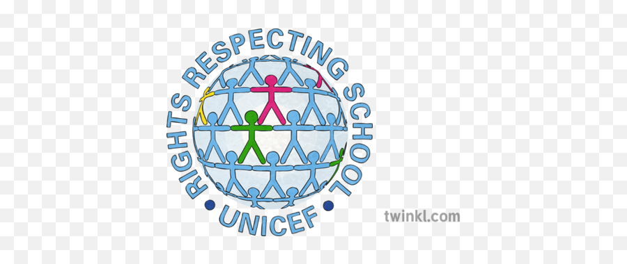 Unicef Rights Respecting Schools Illustration - Twinkl Rights Respecting Schools Png,Unicef Logo Transparent