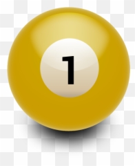 1 Ball Icon Myiconfinder - Billiard png