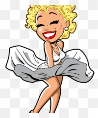Kiss Clipart Marilyn Monroe - Png Download Full Size Easy Drawings Of Marilyn Monroe,Hershey Kiss Png