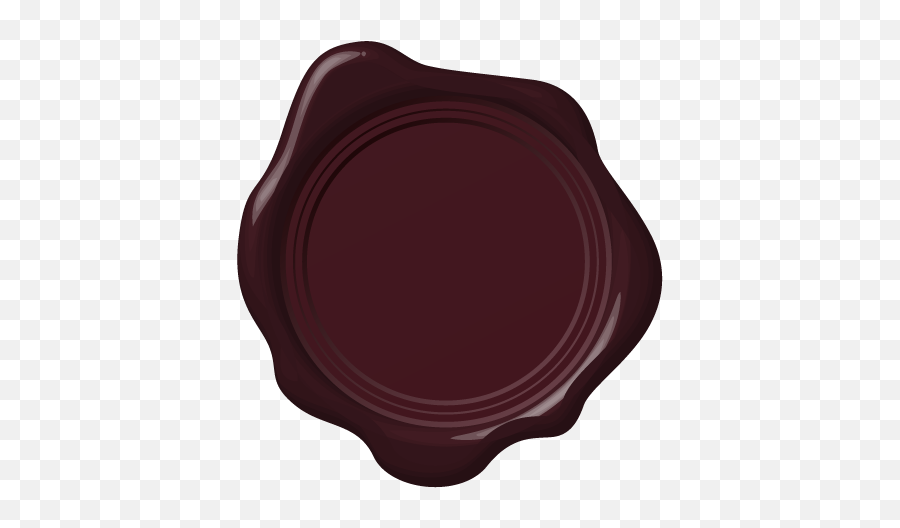 Chocolate Wax Seal - Solid Png,Wax Seal Png