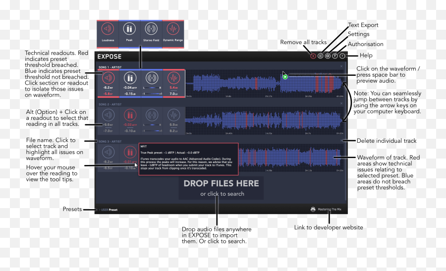 Expose Manual U2013 Mastering The Mix - Horizontal Png,Mic And Refresh Icon Bottom Right