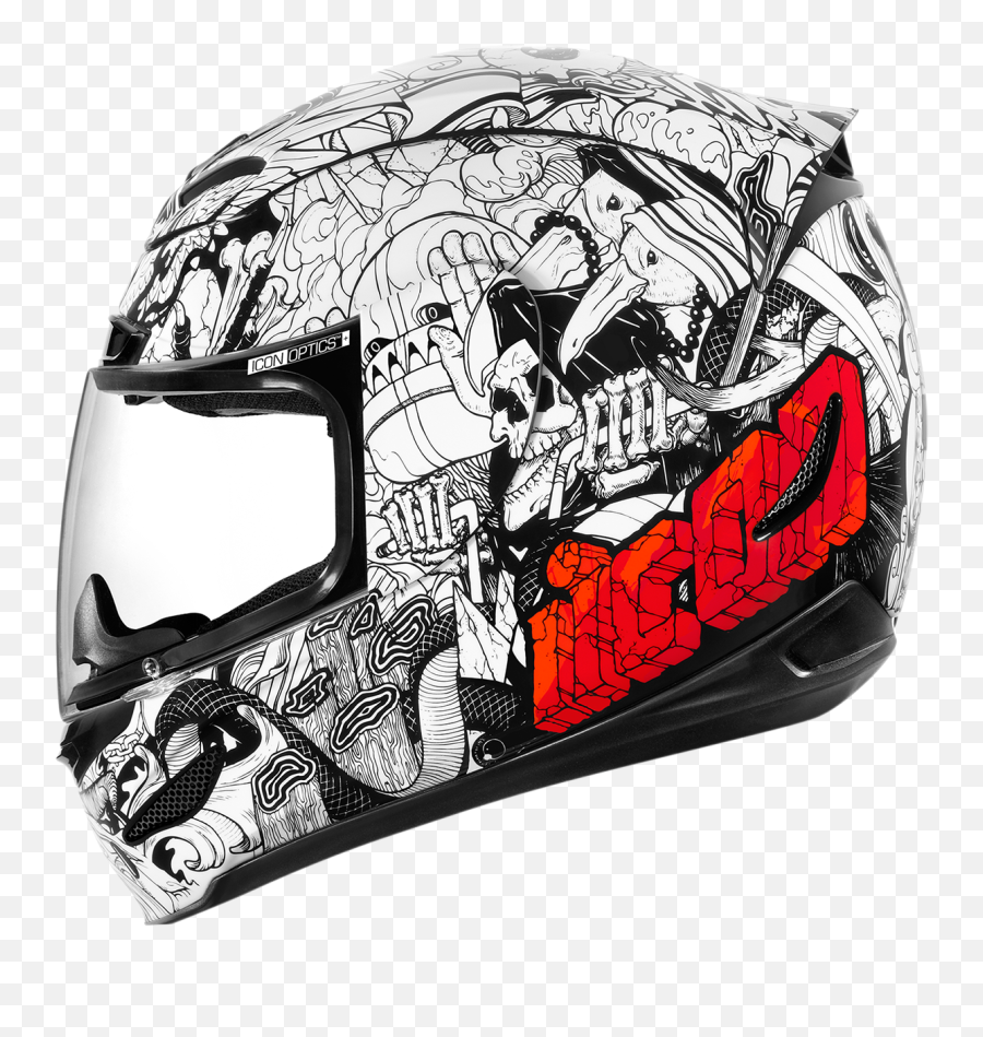 Motorcycle Helmets Motorcross Helmet - Icon Airmada Miscreant Png,Icon Airmada Hard Luck Helmet