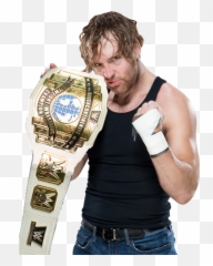 Wwe Dean Ambrose Champion Clipart - Wwe Dean Ambrose Intercontinental Champion Png,Dean Ambrose Png