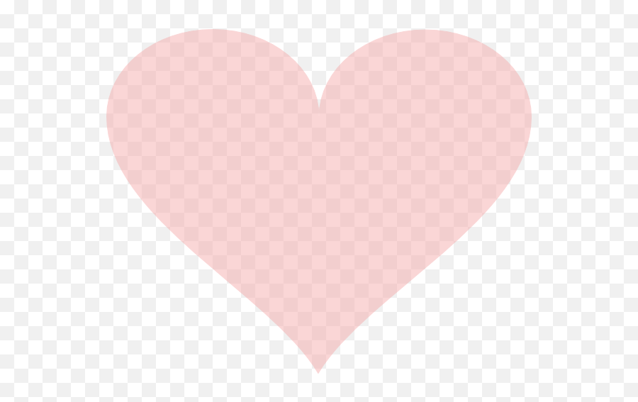 Light Red Heart Clip Art - Vector Clip Art Transparent Light Pink Heart Png,Red Heart Png