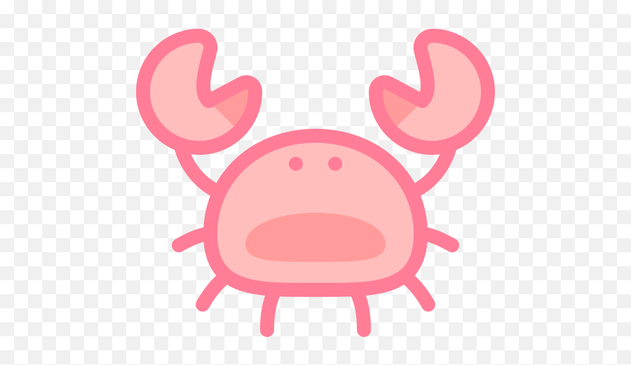 Crab - Free Animals Icons Happy Png,Hermit Crab Flat Icon