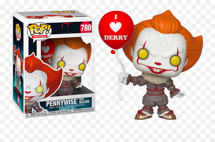 Pennywise With Balloon - Pennywise With Balloon Funko Pop Png,Pennywise Lgbt Icon