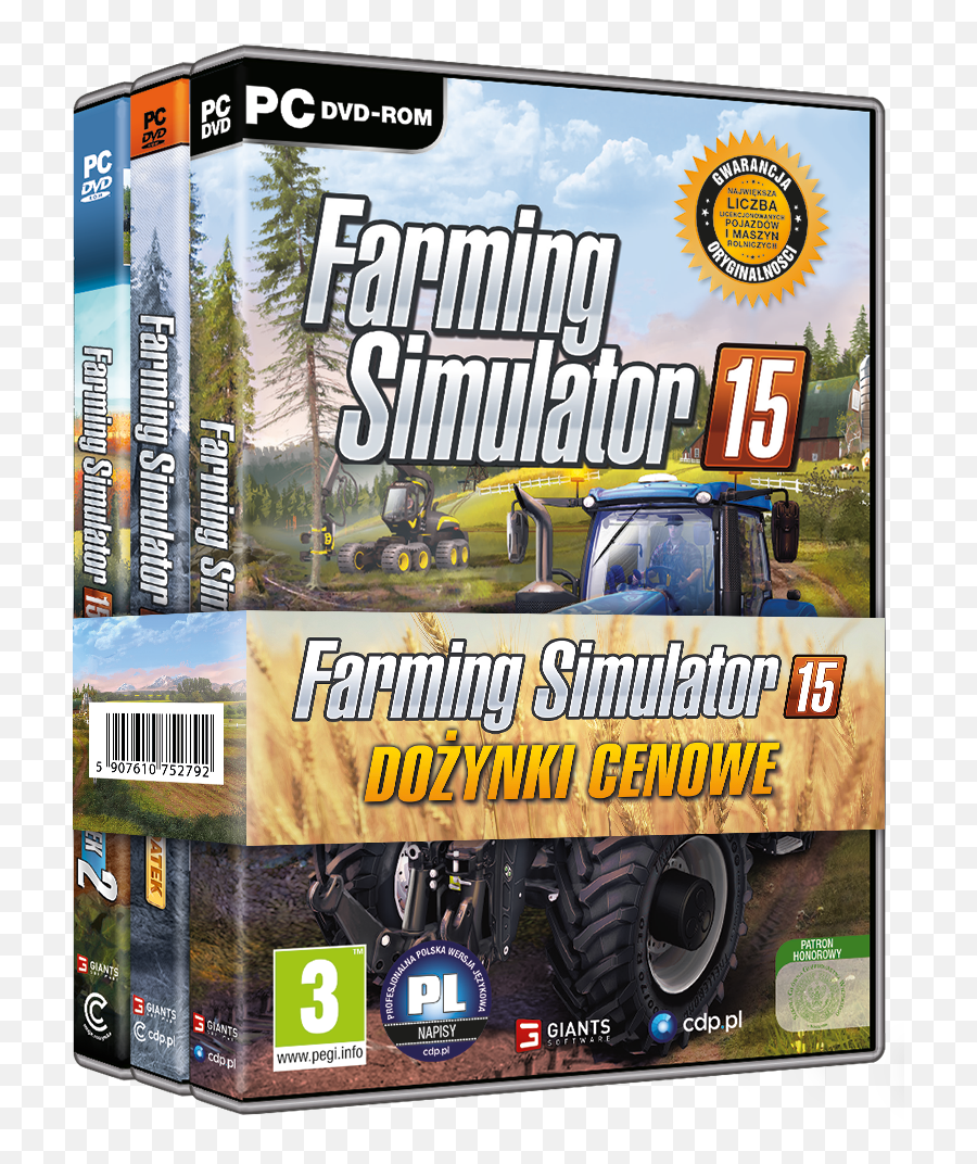 Farming Simulator 2015 - Farming Simulator 2015 Gold Edition Png,Farming Simulator 15 Green Trailer Icon