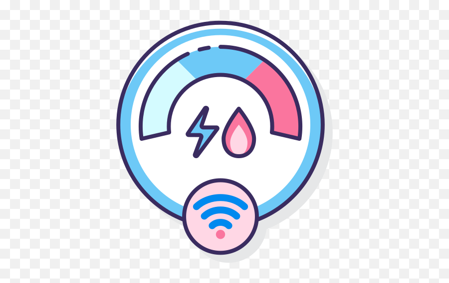Smart Meter - Dot Png,Electricity Meter Icon