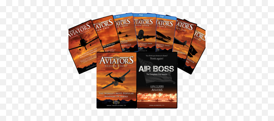 Aviators Octapack 8 Season Dvd Set - Aviators Season 4 Png,Week 8 Secret Banner Icon Season 8