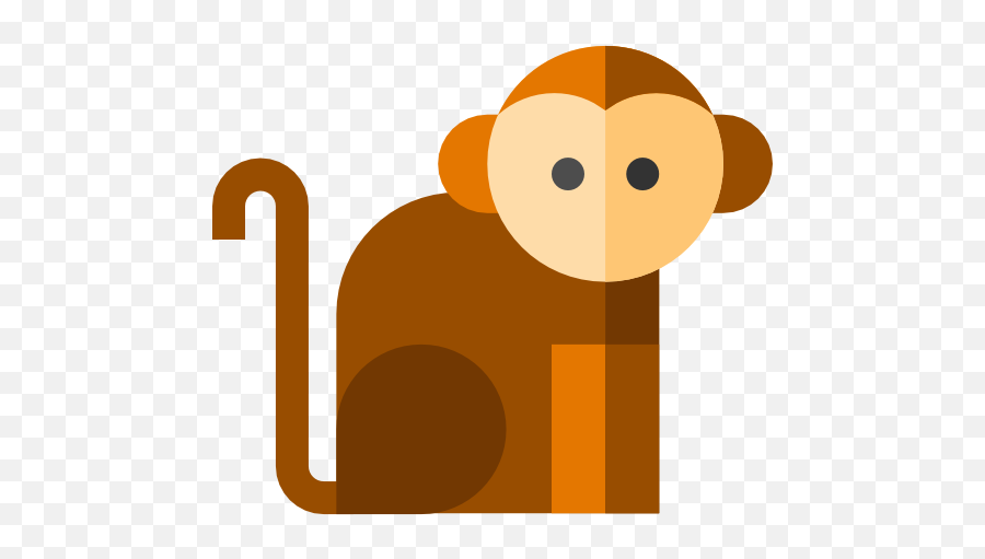 Monkey - Free Animals Icons Macaque Png,Monkey Icon