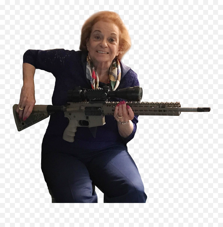 Weekly Challenge 102 Old Lady Mspaintbattles - Old Lady With Weapons Png,Old Lady Png