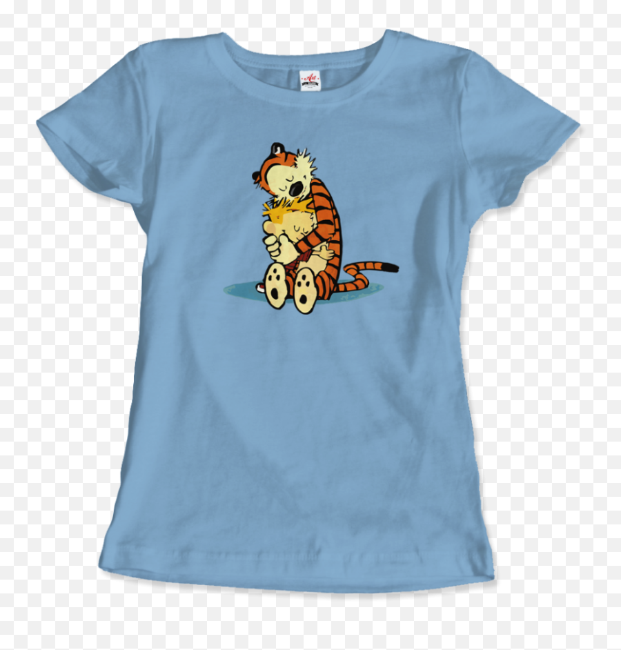 Calvin And Hobbes Hugging Artwork T - Shirt Only 1995u2013 Arto Henri Matisse Png,Hugging Icon For Facebook