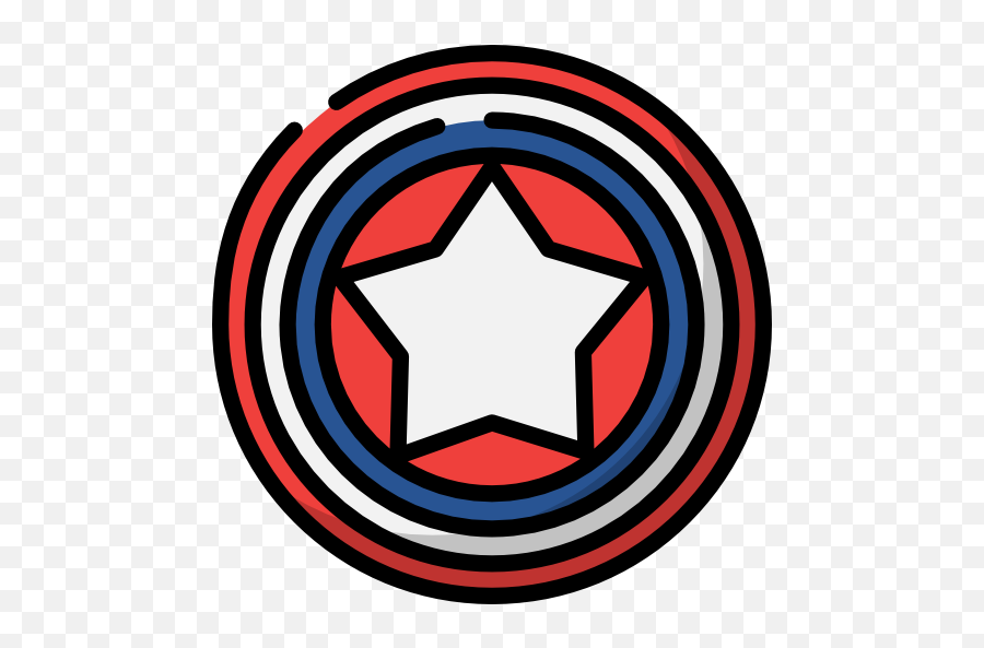 Captain America Shield Icon - Icono De Escudo De Capitan América Png,Capitan America Logo