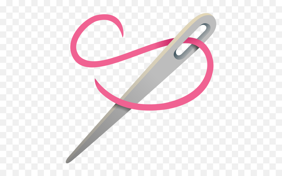 Sewing Needle Emoji - Sewing Emoji Png,Needle Thread Icon