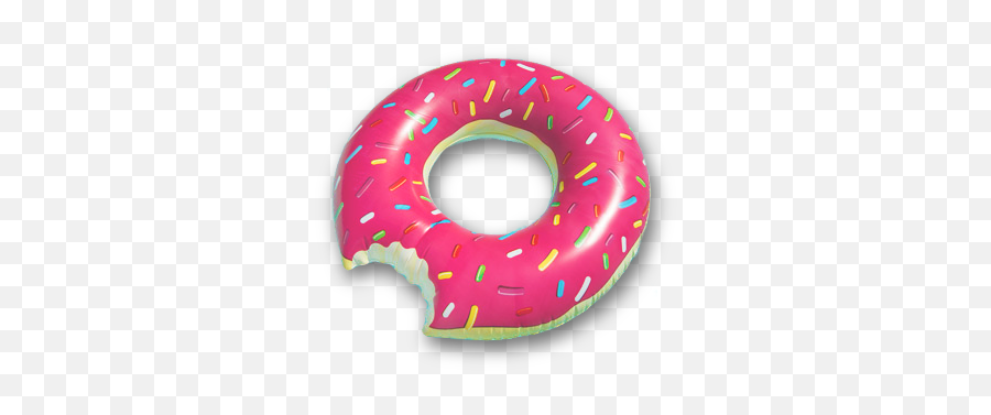 Strawberry Donut Pool Float - Donut Beach Float Png,Pool Float Png