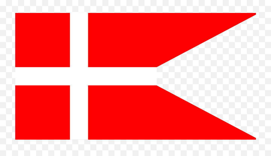 Split Flag Of Denmark Svg Vector Clip - Vertical Png,Denmark Flag Icon