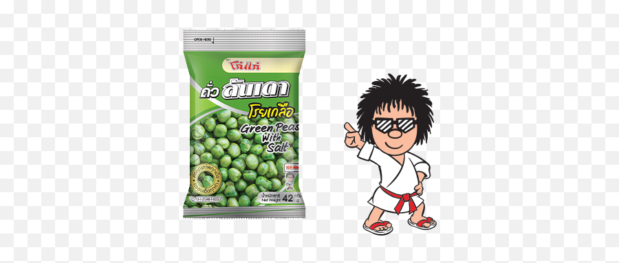 Koh - Kae Salted Green Peas Koh Kae Peanuts Tom Yum Flavour Png,Peas Png