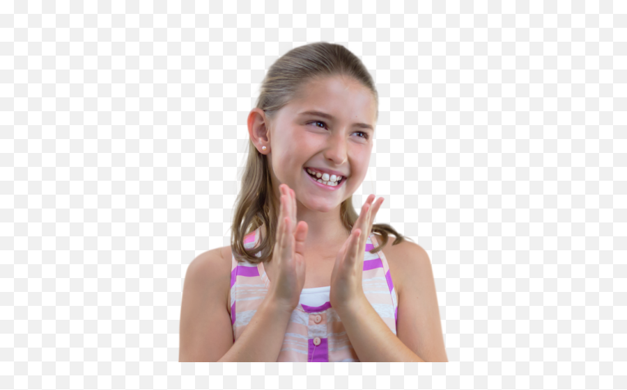 Girl Clapping Png Transparent - Portable Network Graphics,Clapping Png