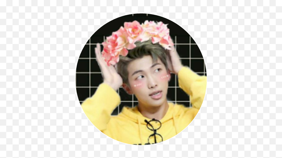 Namjoon Rm Bts Kpop Icon Freetoedit Sticker By Dividoox - Aesthetic Namjoon Pastel Yellow Png,Bts Icon