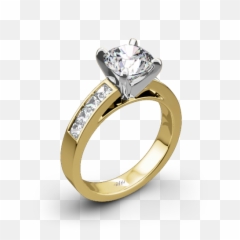 Download Hd Wedding Ring Png High - Quality Image Diamond Diamond Wedding Ring Png,Diamond Transparent